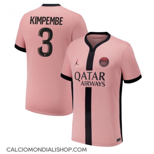 Maglie da calcio Paris Saint-Germain Presnel Kimpembe #3 Terza Maglia 2024-25 Manica Corta